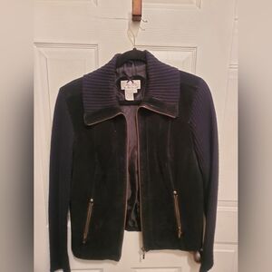 Live a Little Vintage Suede jacket